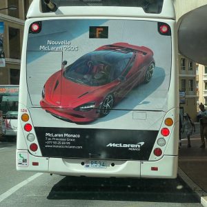 Bus Advertising in Monaco – Reach the Entire Principality